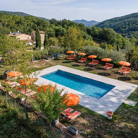 Agriturismo Santa Caterina Castelnuovo di Val di Cecina Kültér fotó