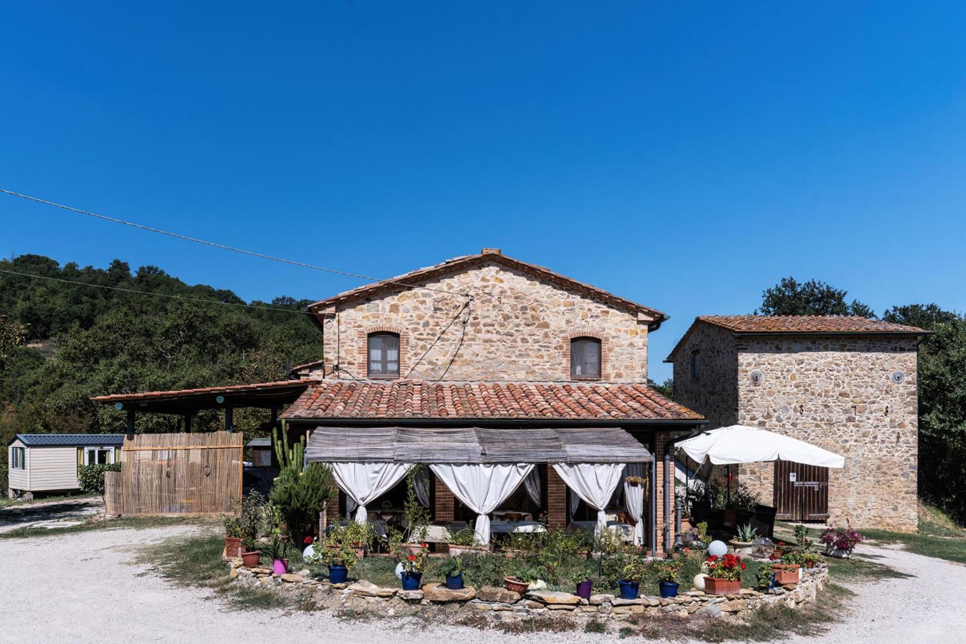 Agriturismo Santa Caterina Castelnuovo di Val di Cecina Kültér fotó