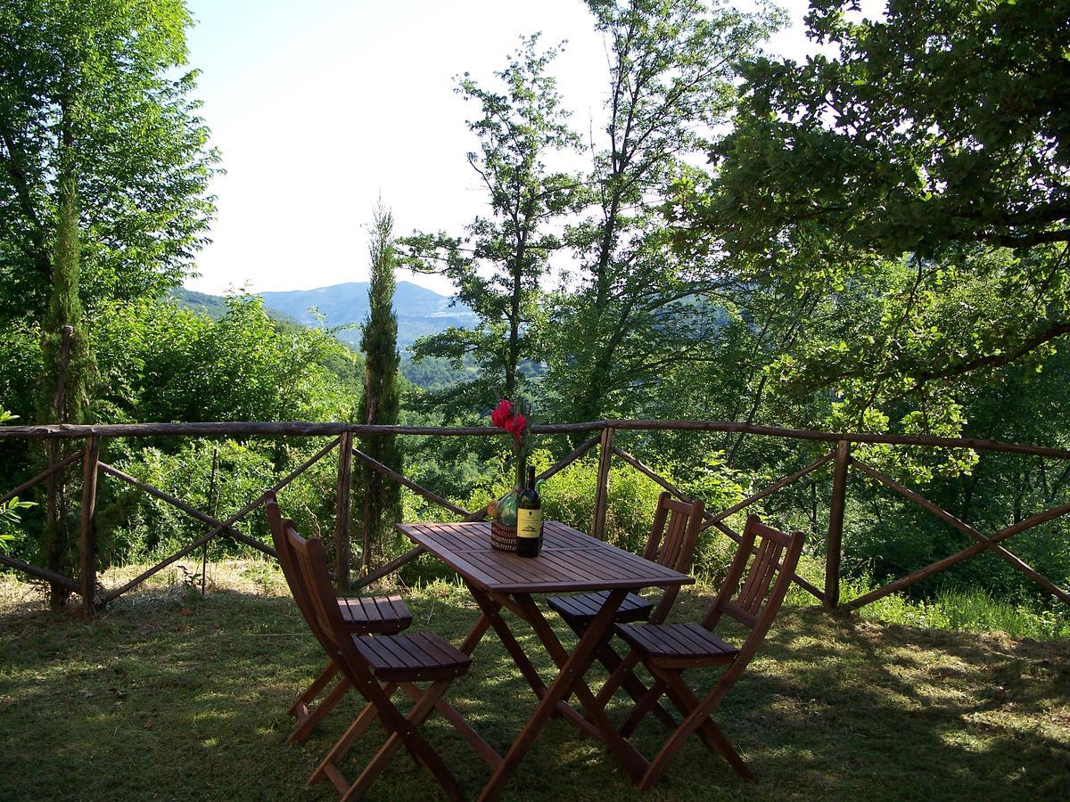 Agriturismo Santa Caterina Castelnuovo di Val di Cecina Kültér fotó