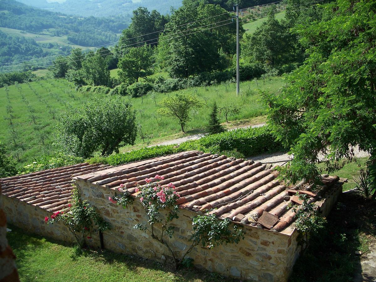 Agriturismo Santa Caterina Castelnuovo di Val di Cecina Kültér fotó